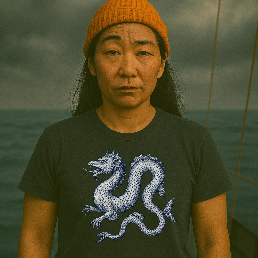 AtSea Oars And Rudders Graphic Design T-Shirt – Regular Fit | Graphic Oceanware