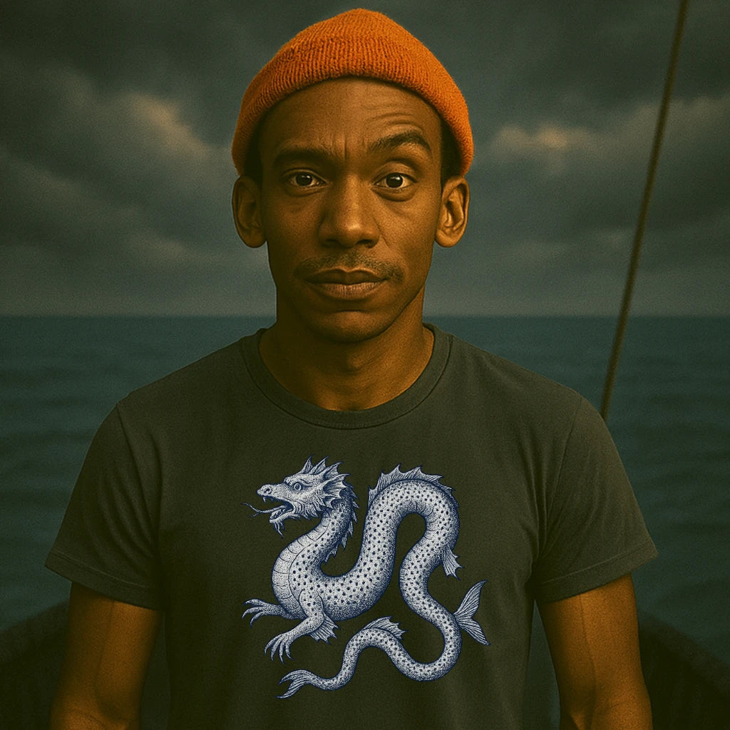 AtSea Oars And Rudders Graphic Design T-Shirt – Regular Fit | Graphic Oceanware