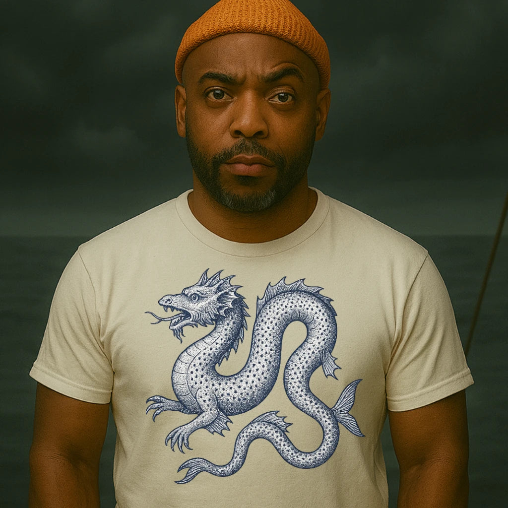 AtSea Oars And Rudders Graphic Design T-Shirt – Regular Fit | Graphic Oceanware