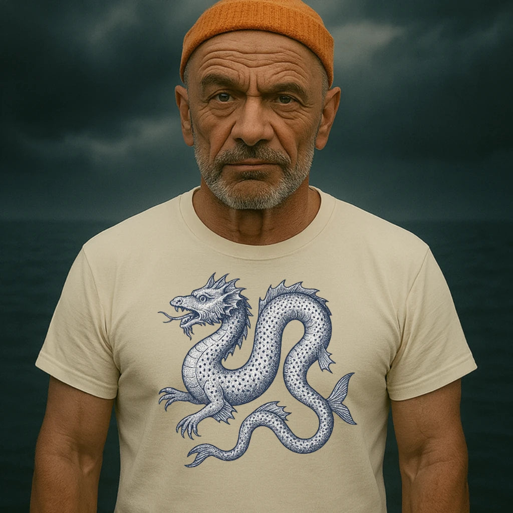 AtSea Oars And Rudders Graphic Design T-Shirt – Regular Fit | Graphic Oceanware