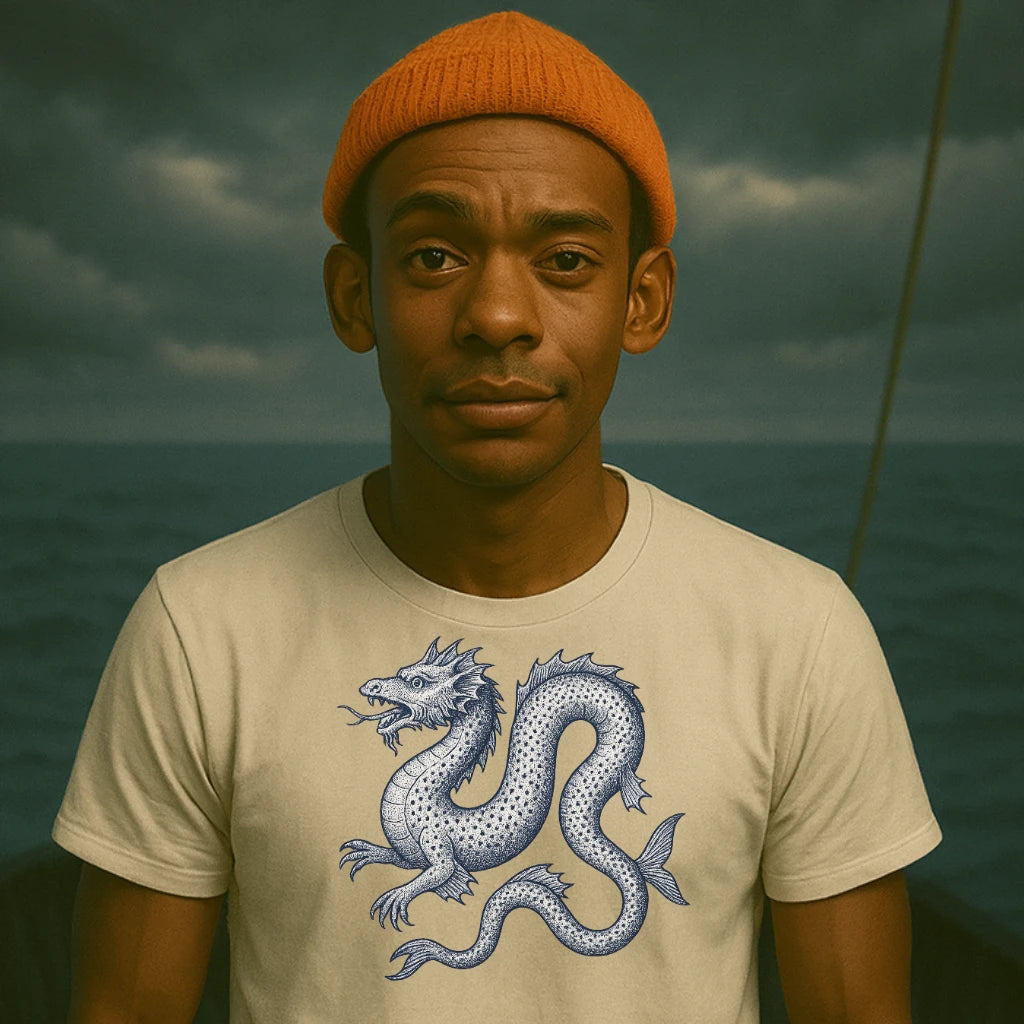 AtSea Oars And Rudders Graphic Design T-Shirt – Regular Fit | Graphic Oceanware