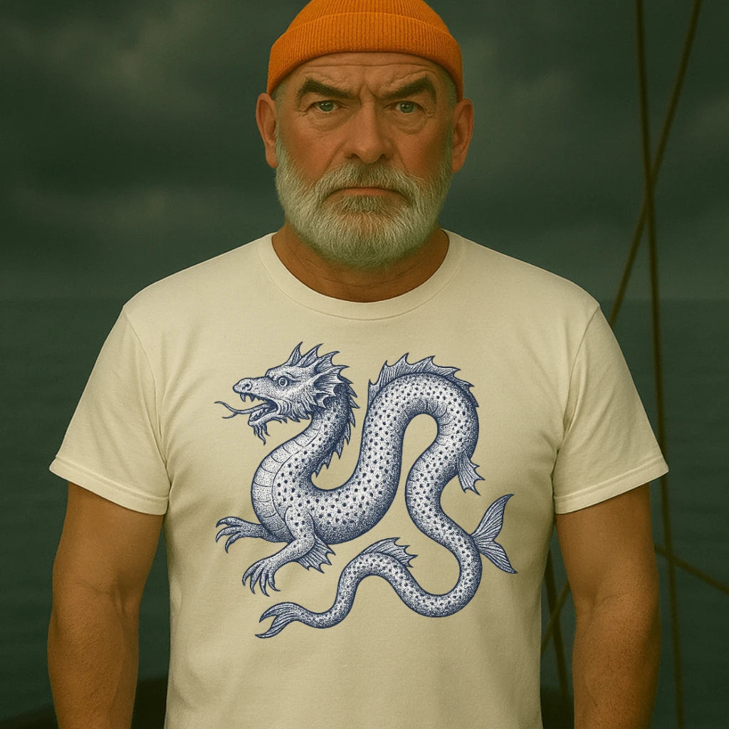 AtSea Oars And Rudders Graphic Design T-Shirt – Regular Fit | Graphic Oceanware