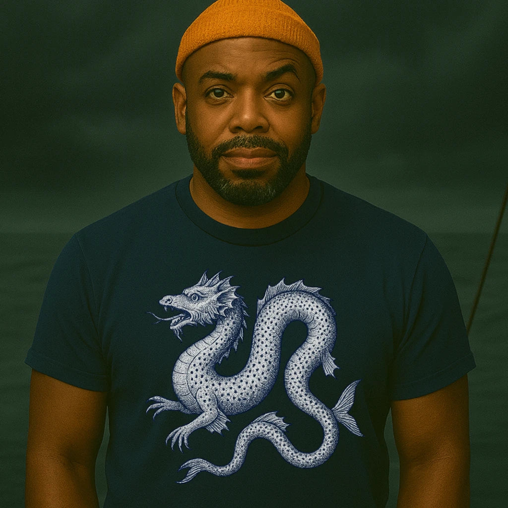 AtSea Oars And Rudders Graphic Design T-Shirt – Regular Fit | Graphic Oceanware