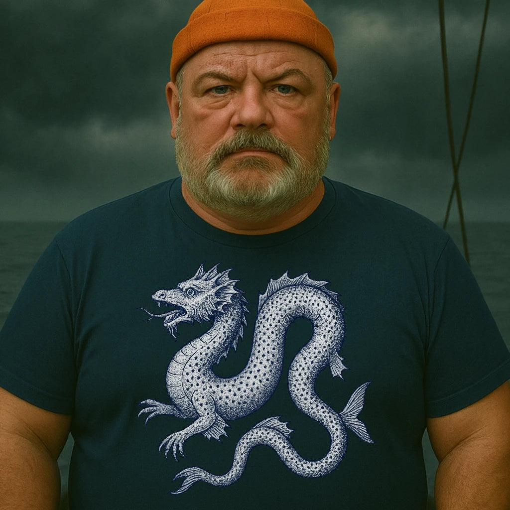 AtSea Oars And Rudders Graphic Design T-Shirt – Regular Fit | Graphic Oceanware