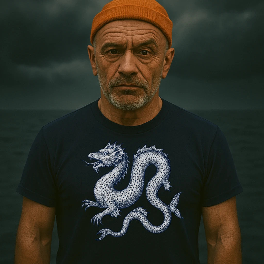 AtSea Oars And Rudders Graphic Design T-Shirt – Regular Fit | Graphic Oceanware