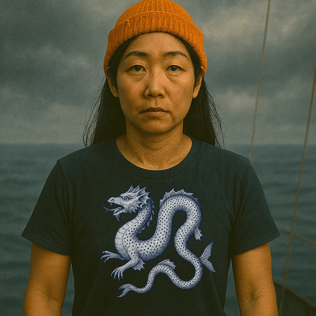 AtSea Oars And Rudders Graphic Design T-Shirt – Regular Fit | Graphic Oceanware