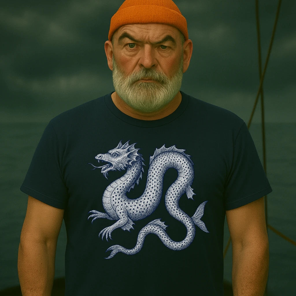 AtSea Oars And Rudders Graphic Design T-Shirt – Regular Fit | Graphic Oceanware