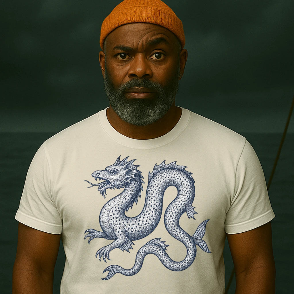 AtSea Oars And Rudders Graphic Design T-Shirt – Regular Fit | Graphic Oceanware