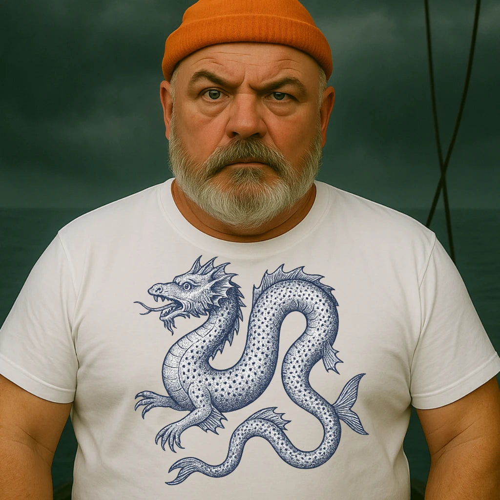 AtSea Oars And Rudders Graphic Design T-Shirt – Regular Fit | Graphic Oceanware