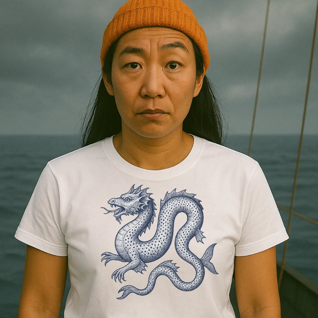 AtSea Oars And Rudders Graphic Design T-Shirt – Regular Fit | Graphic Oceanware